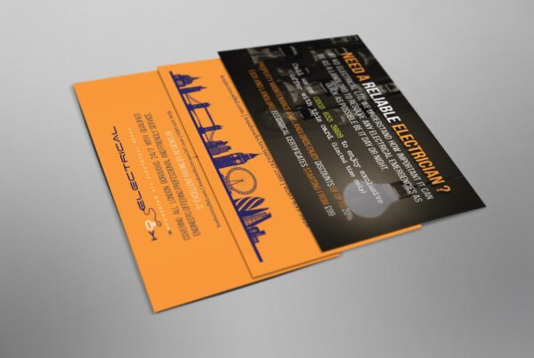 Electrician Business Card Design