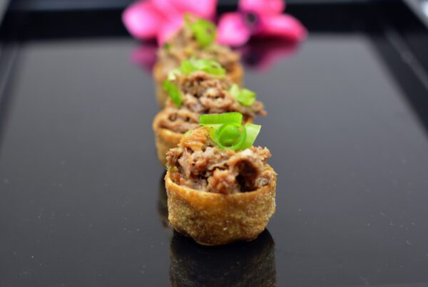 chefs at work canape