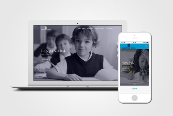 Private tuition web design