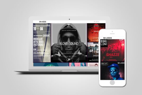 DJ Website Design