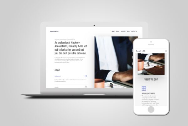 Accountant Website Design