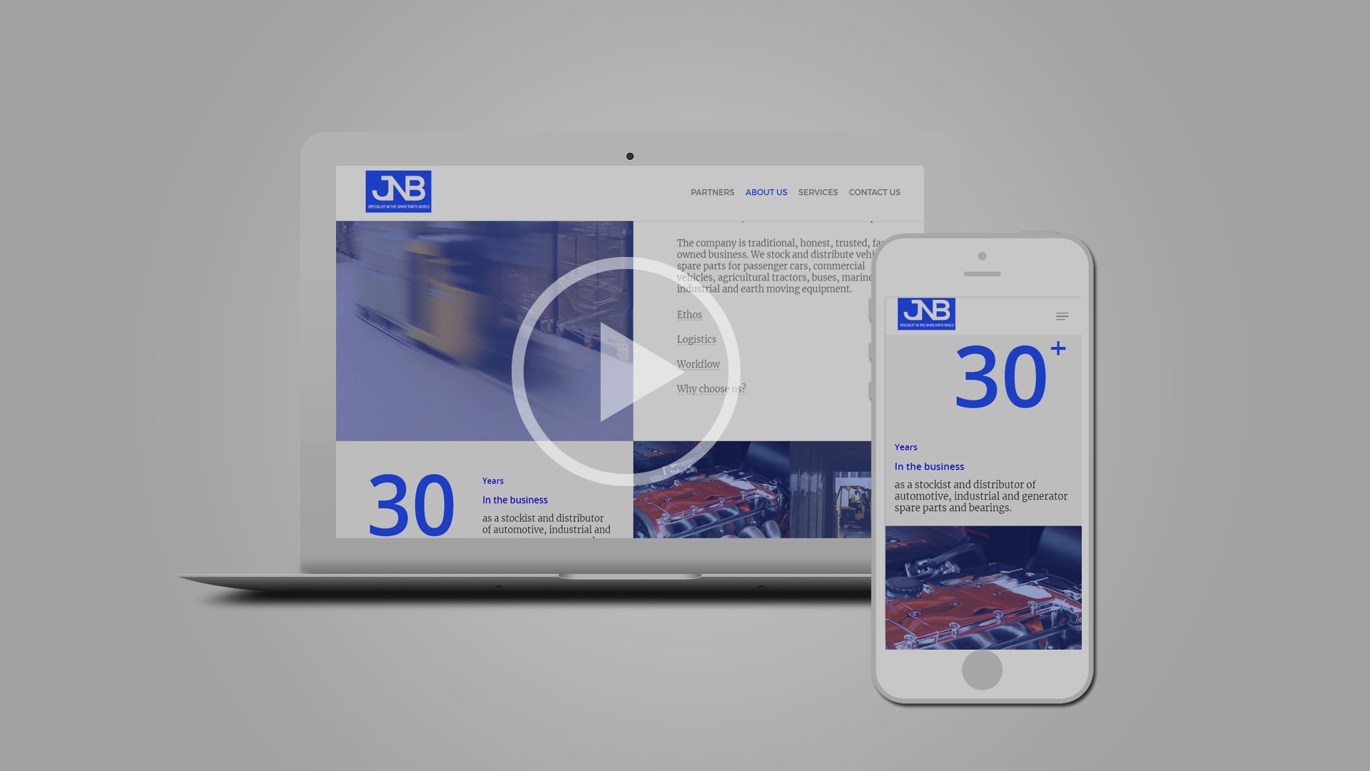 Distributor Website Design Video